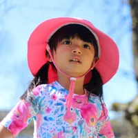 Kids Water Repellent Bucket Hats | Watermelon Pink