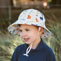 Kids Cotton Bucket Hats | Dino