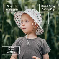 Kids Cotton Bucket Hats | Dino