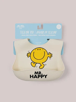 SILICONE BIB - MR. HAPPY™