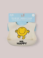 SILICONE BIB - MR. HAPPY™