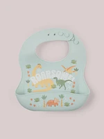 SILICONE BIB - ROARSOME