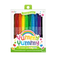 Yummy Yummy Scented Twist-Up Crayons - Set of 10