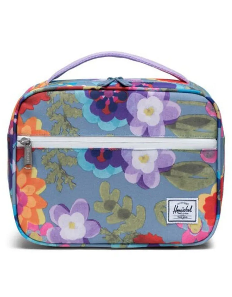 Pop Quiz Lunch Box Little Herschel | Paper Flowers Faded Denim