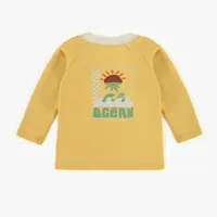 YELLOW LONG SLEEVE BATHING T-SHIRT, BABY