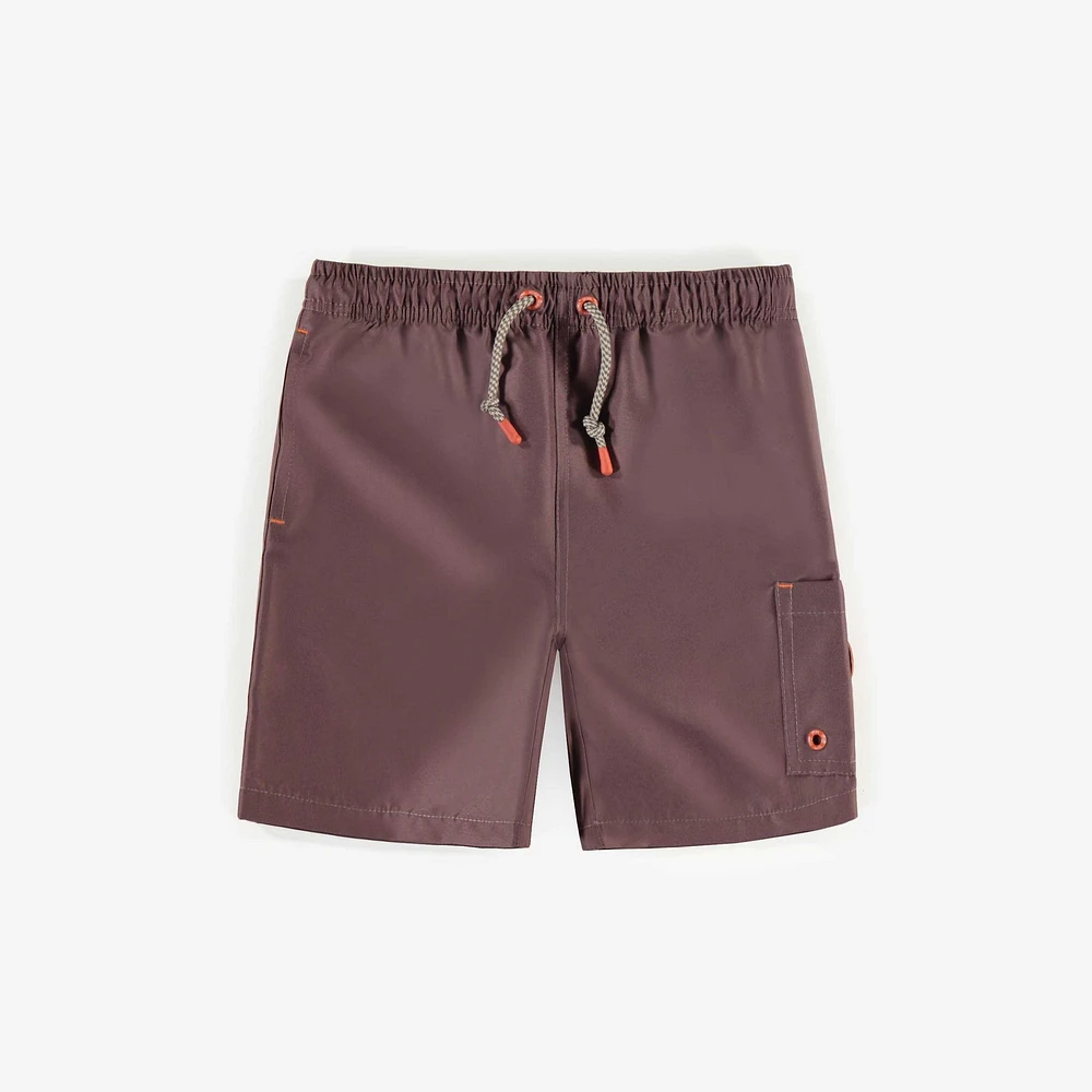 BROWN SWIM SHORT, CHILD