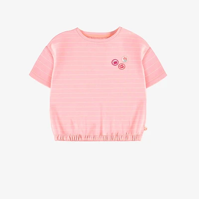 PINK STRIPED T-SHIRT, CHILD