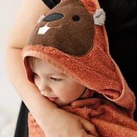 Toddler Hooded Towel - Beaver