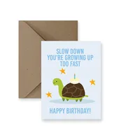 Slow Down Greeting Card