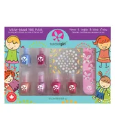 Pack of 6 Mini Nail Polish Kit - Mini Mani