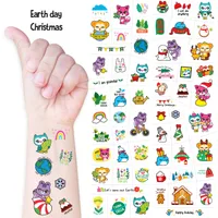 Non Toxic Temporary Tattoos For Kids (10 Sheets/ 150 Pcs)