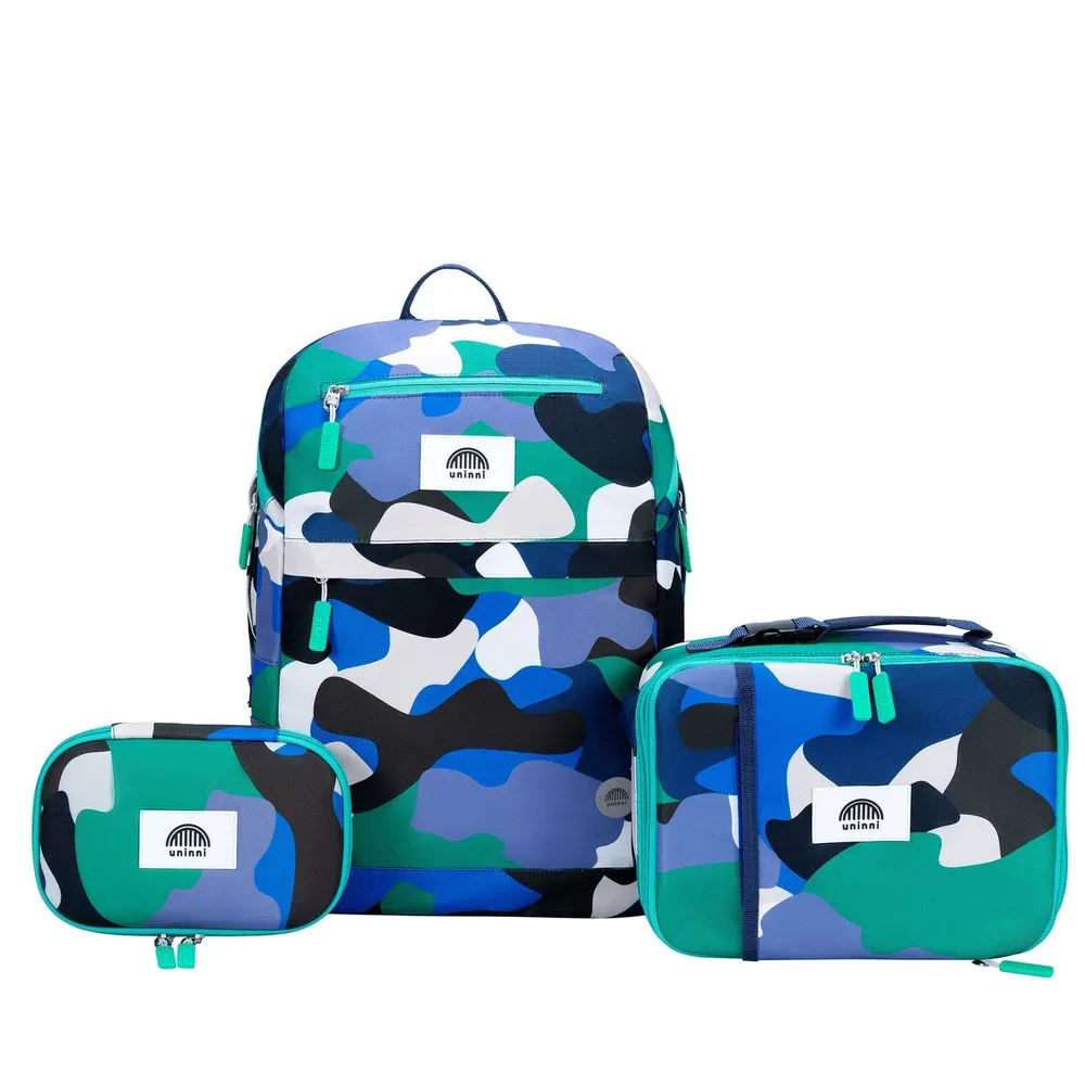 Set- Camo Kid Blue/Green