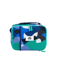 Ellis Lunch Bag - Camo Kid Blue/ Green