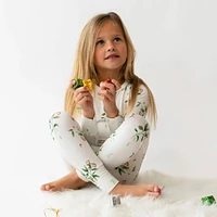 Long Sleeve PJ Set - Holly Berries