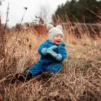 Kids Rain Mittens | Under Construction