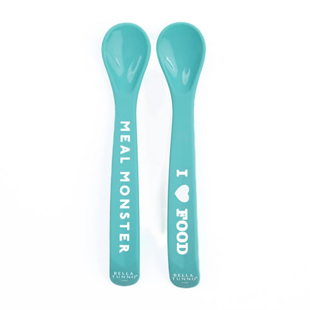 Meal Monster/I l Love Food Spoon Set