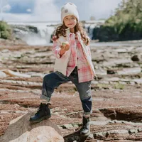 PINK PLAID SHIRT FLANNEL, CHILD