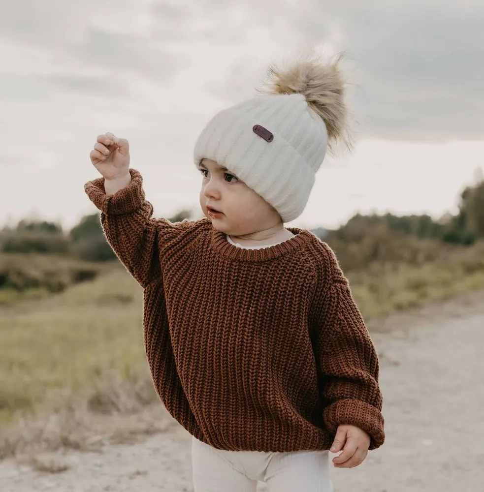 Belan.J Kids Chunky Knit Sweater