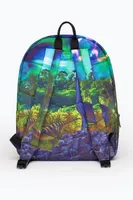 GREEN TROPICAL SPACE EXTINCTION BACKPACK