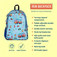 Firefighters 15 Inch Backpack