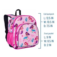 Groovy Mermaids 12 Inch Backpack