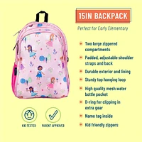 Fairy Garden 15 Inch Backpack