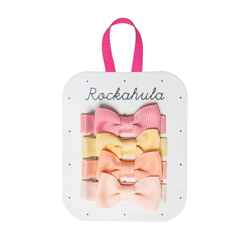 Milkshake Mini Bow Clips