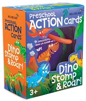 Preschool Action Cards Dino Stomp and Roar