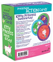 Preschool Action Cards Kitty Princess Dance & Play!