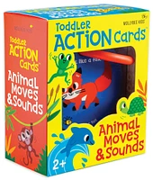 Toddler Action Cards Animal Moves and Sounds Game