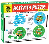 Toddler Activity Puzzle On the Farm