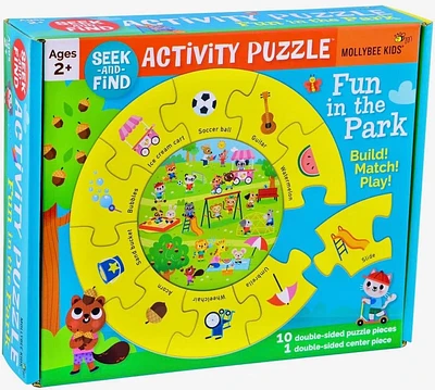 Toddler Seek-and-Find Activity Puzzle Fun in the Park