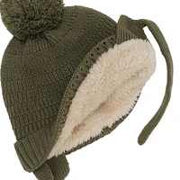 Knit Touch Soft Hat with Ear Covers (Multiple Colours)