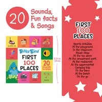 Ditty Bird Baby Sound Vocabulary Book: First 100 Places