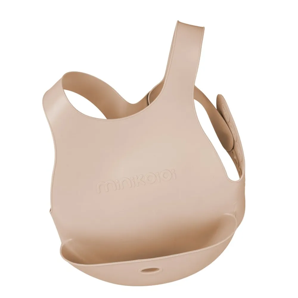 Flexi Bib - Bubble Beige