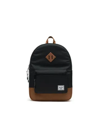 Heritage Backpack | Youth 26L - Black/Saddle Brown