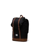 Retreat Backpack | Youth - Black/Saddle Brown