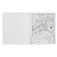 outer space explorers coloring book