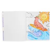 outrageous ocean coloring book