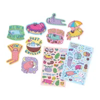 sleepy sloths scented stickers