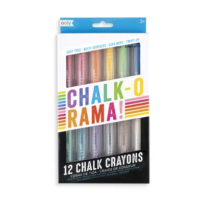 chalk-o-rama dustless chalk crayons