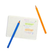 jumbo brights neon colored pencils - set of 6