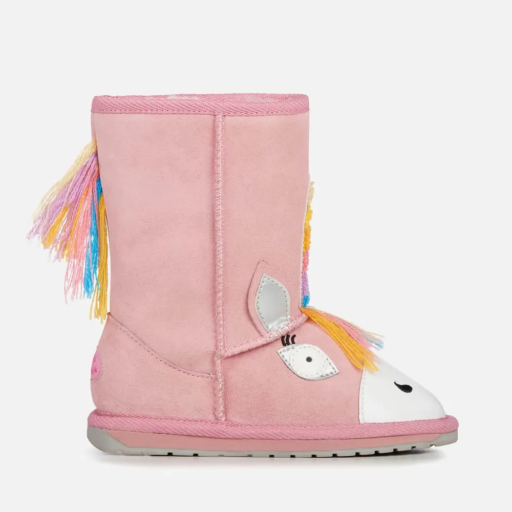 Magical Unicorn Pale Pink Boots