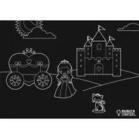 Chalkboard Princess Placemat