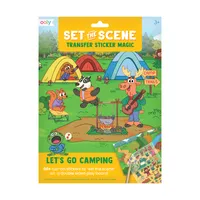 set the scene transfer stickers magic - let's go camping