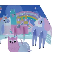 pop! make and play activity scene - magical creatures