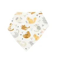 BANDANA BIB - PRETTY KITTIES