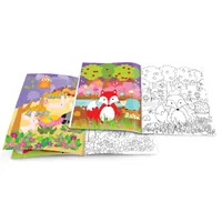 Fox and Woodland Animals Dry Erase Coloring Book