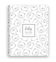 Grey Bear Baby Book