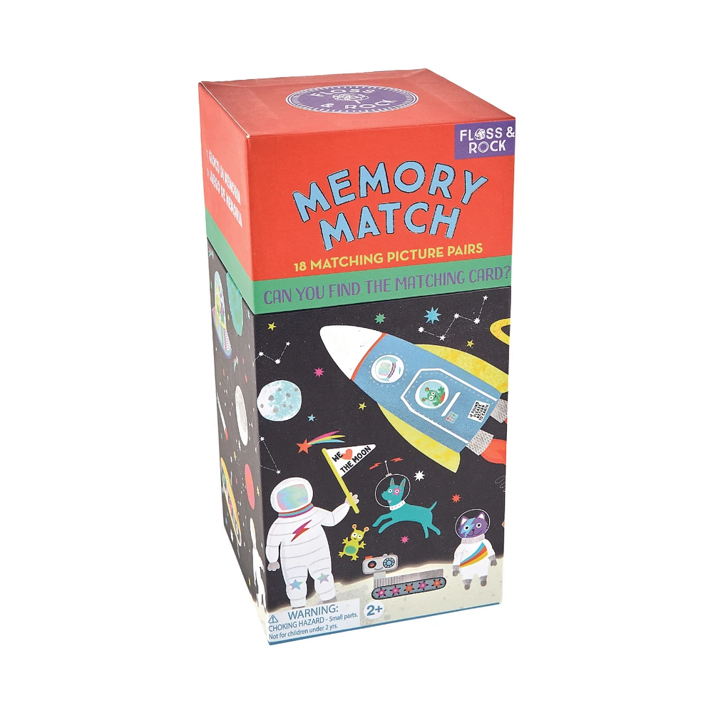 MEMORY MATCH GAME - SPACE